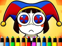 image Digital Circus Coloring Adventure